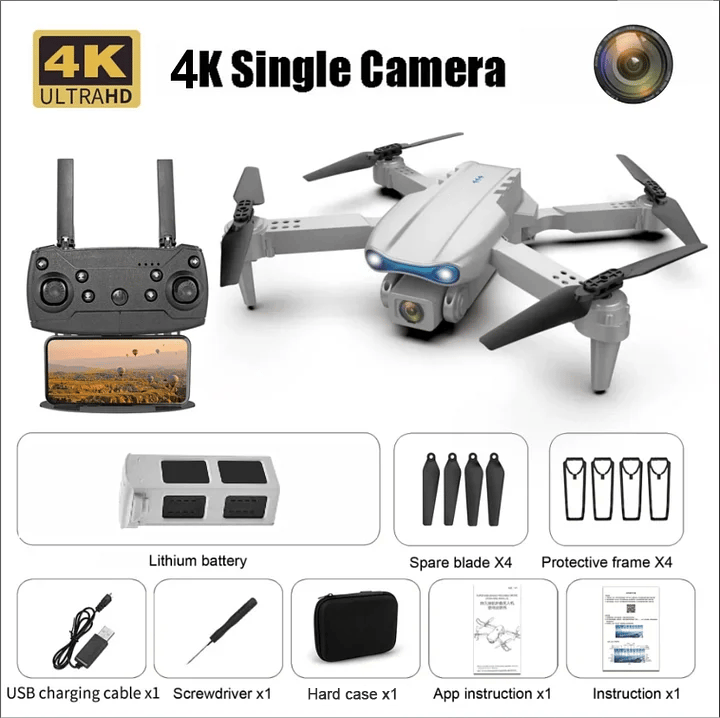 🎁Last day promotion🚁ZV1-728Drone-2024 LATEST Drone with 6k UHD camera📷